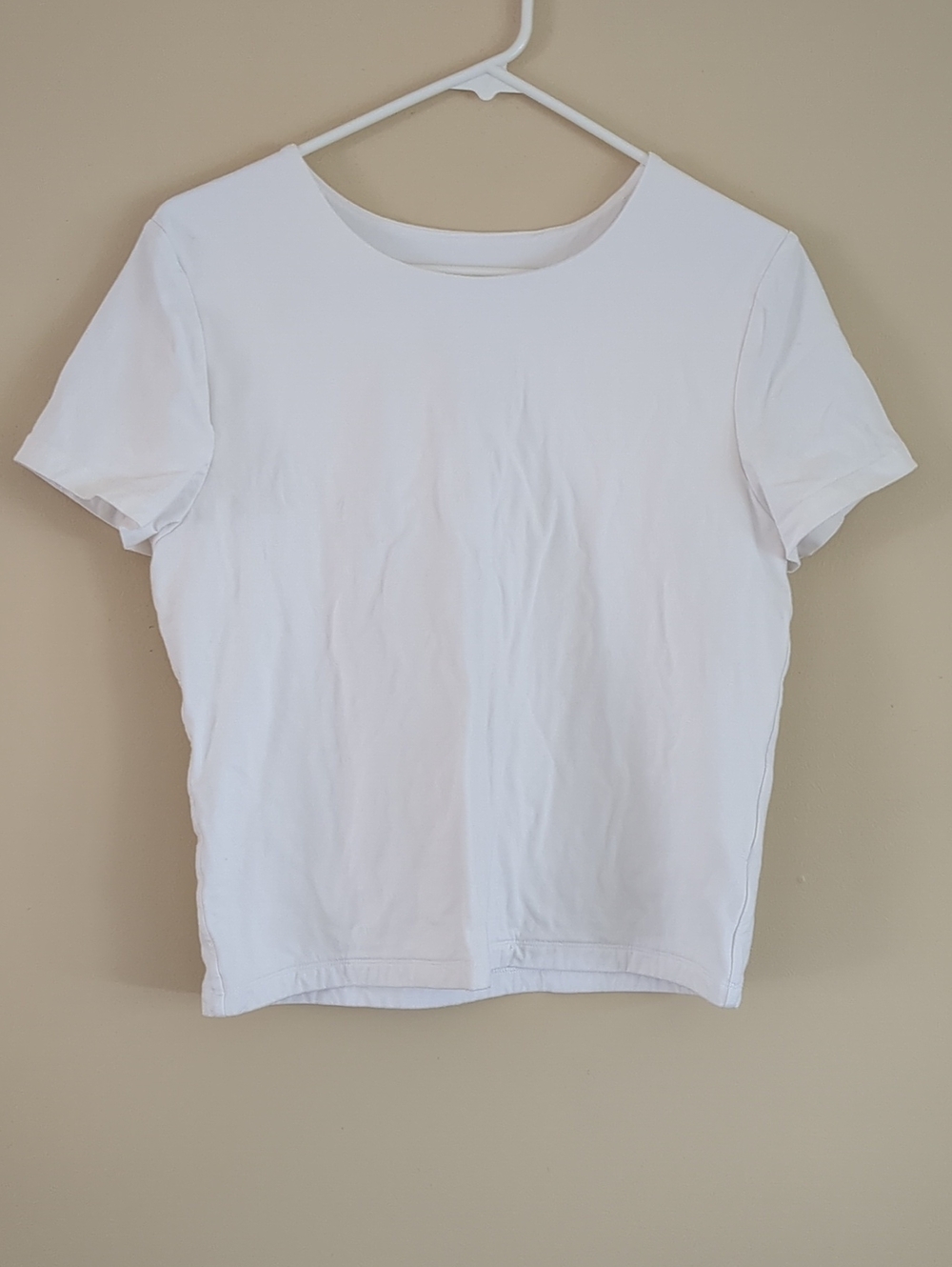 Large A New Day White Tee Shirt Top